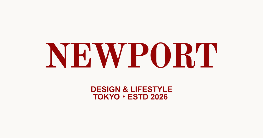 NEWPORTがオープン。世界各国からセレクトしたデザイン・クラフト・ヴィンテージアイテムを取り扱うオンラインストアです